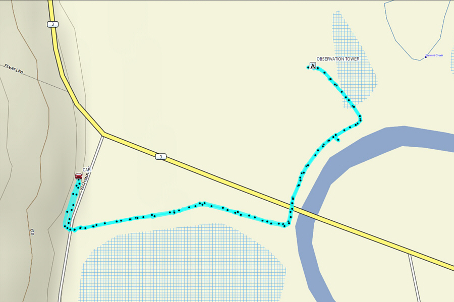 Nice and short sampling of the local wetlands.