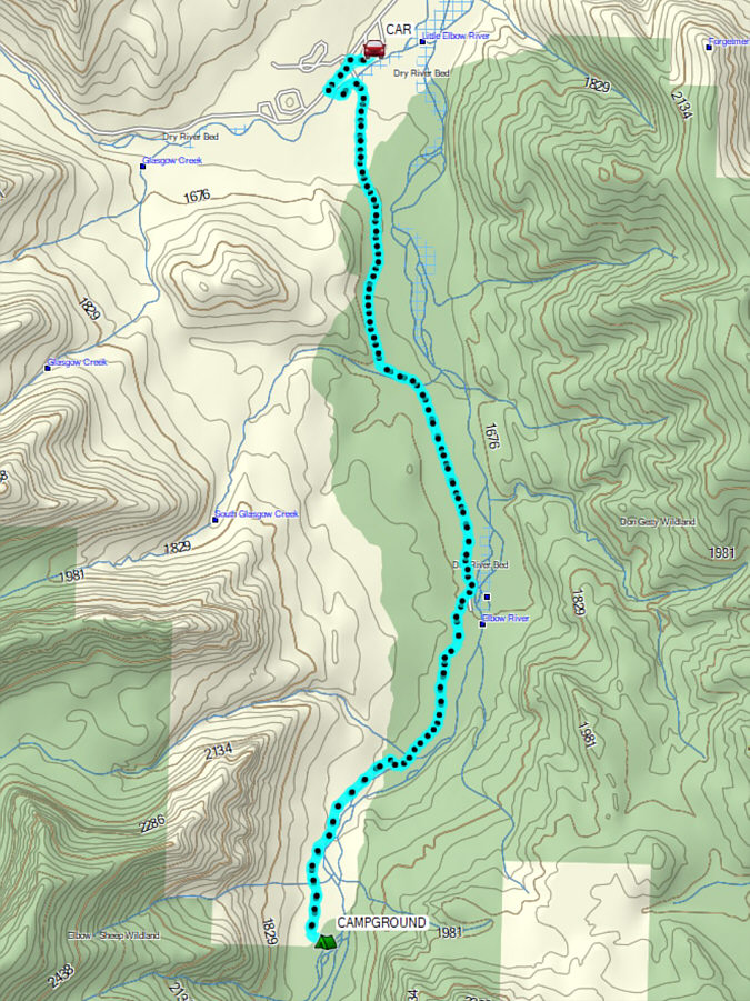 Kind of an interesting ski tour that is seldom done because of the highway seasonal closure.