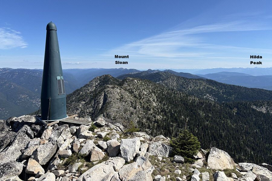 That would be an adventurous traverse...for someone else!