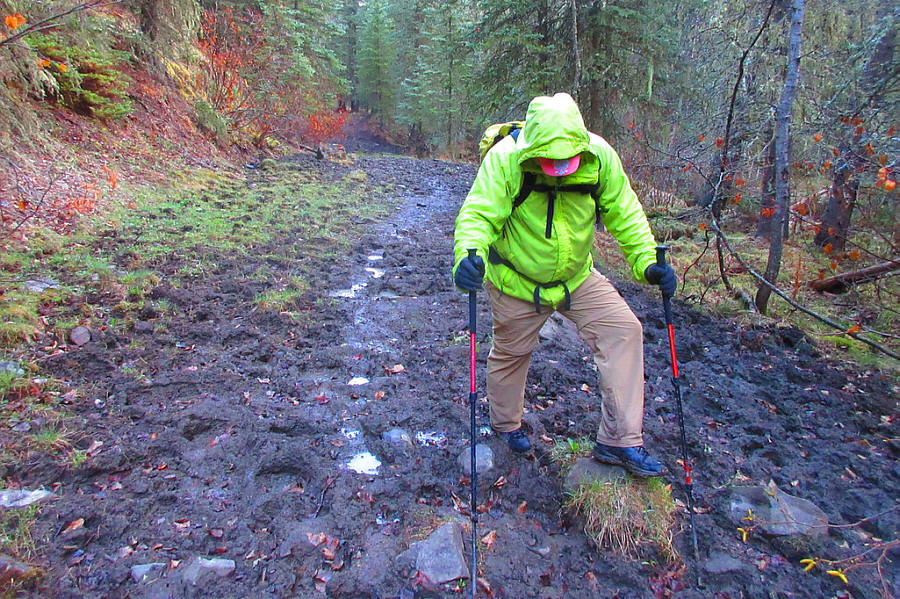 Might be better to hike or ski this in winter...