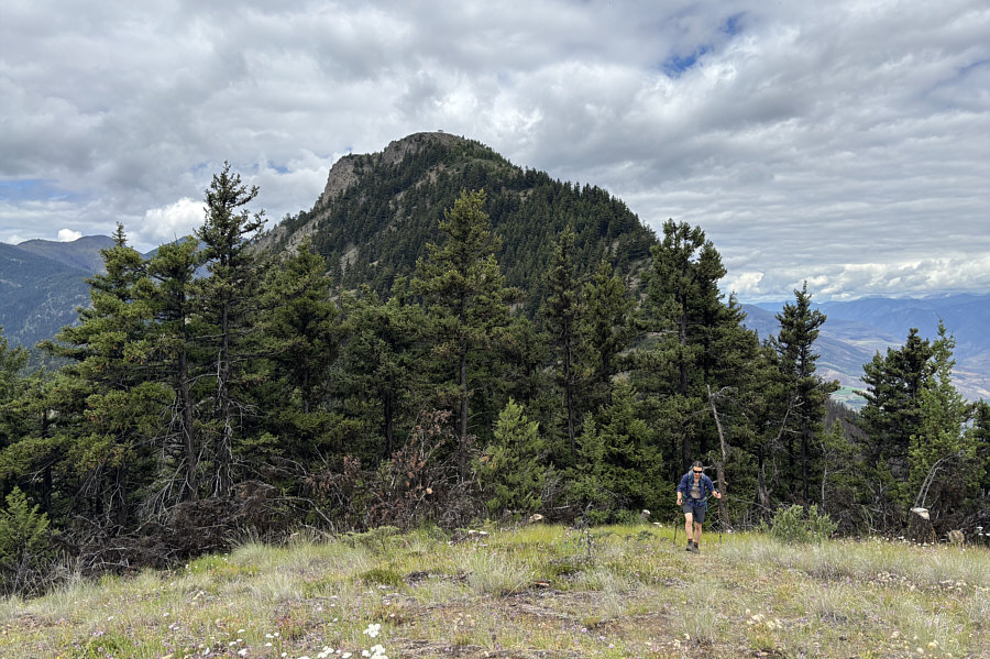 Minimal extra effort required to tag this high point!