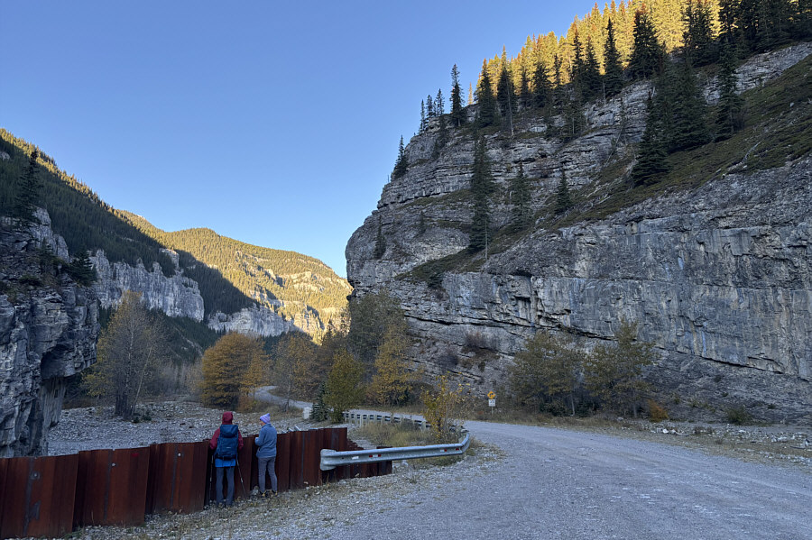 Less than an hour's walk from the gate!