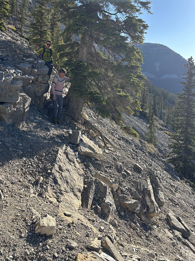 Pushing the limits of Teresa's comfort zone!