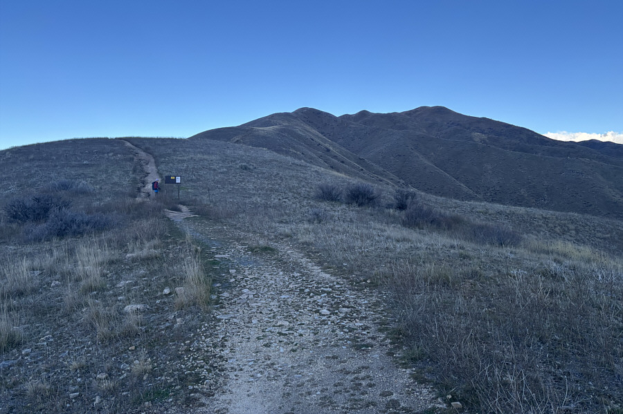 No route-finding or bushwhacking!