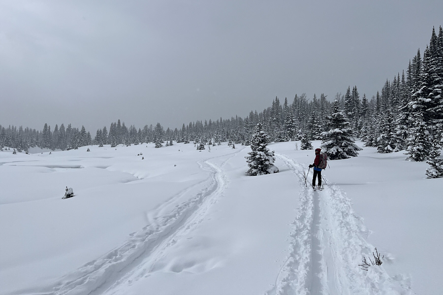 Hard to believe, but there's one more annoying hill to climb up on the way out!