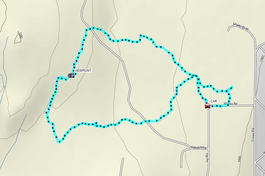 An easy but worthwhile hike to a superlative viewpoint.