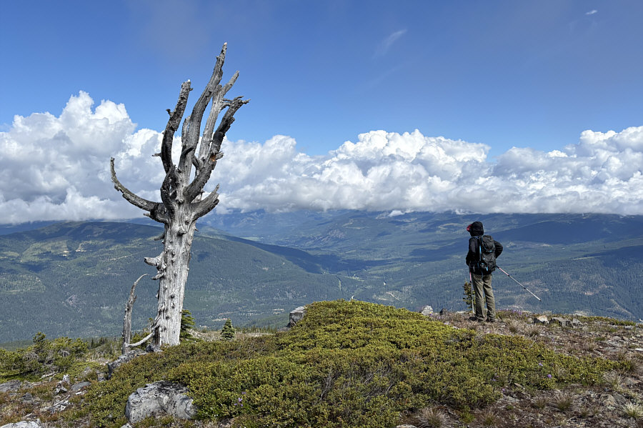 The clouds are more interesting than the terrain!