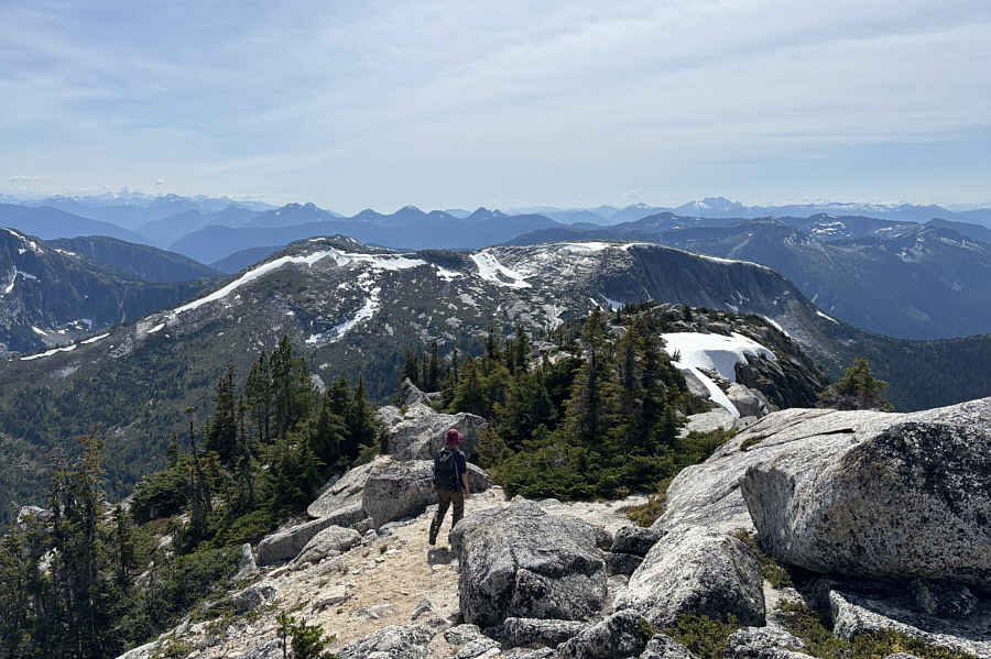 I'm glad we did Flatiron first--it would suck to have to gain elevation again after a second summit!