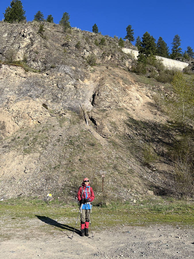 I wonder how often there is rockfall here...