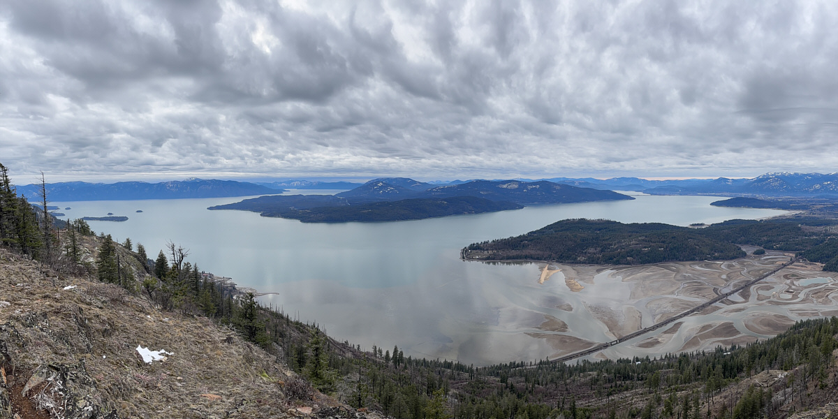 Still amazing even with all the cloud cover!