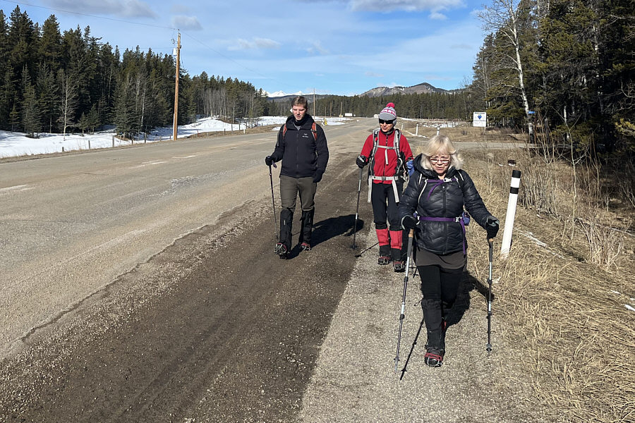 Watch out for passing cars!