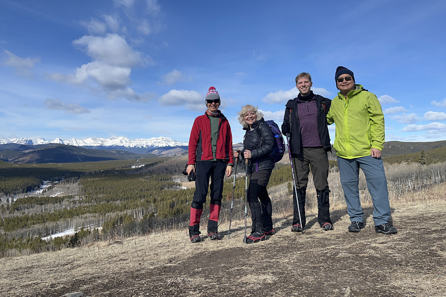 Highest point of the hike already!