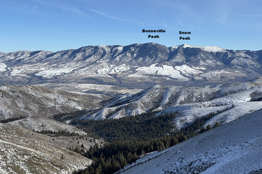 The ski area was not yet open on this day.