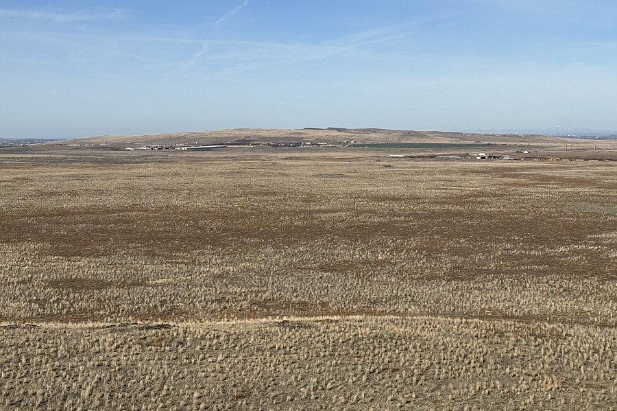 We were standing on the high point there only 2.5 hours ago!