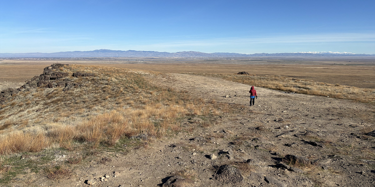 Not bad views for such a puny summit!