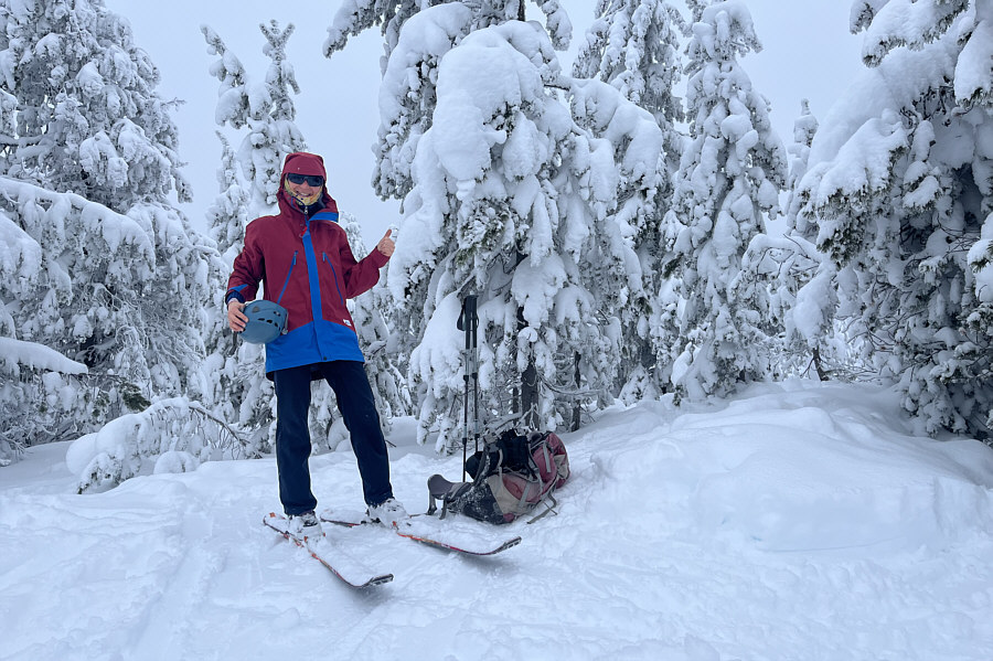 The 3rd "Mount Fuji" that Zosia has climbed in the last 6 months!