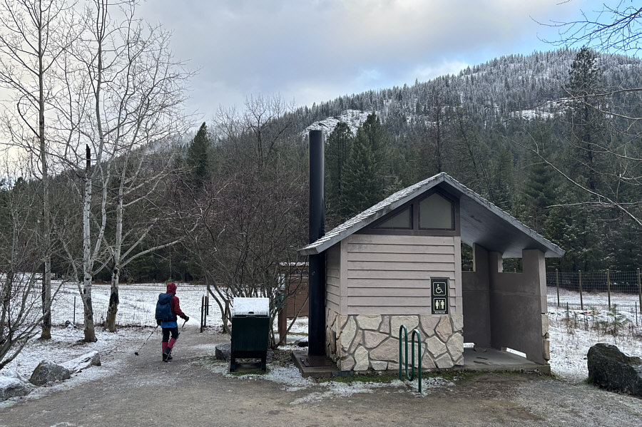 Hmmm...where did all this snow come from??