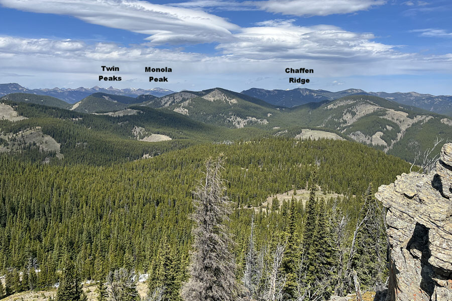 Except by bears and hunters!