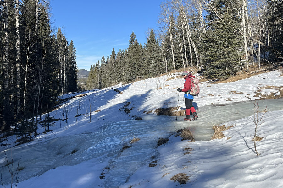 Perfect for horizontal ice climbing!
