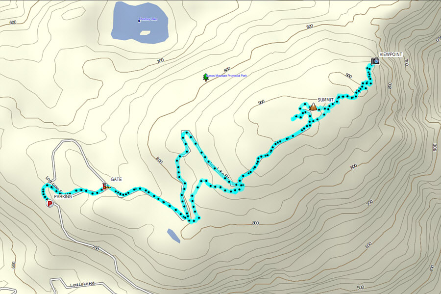 I hate mountains like this where the true summit is a bit ambiguous!