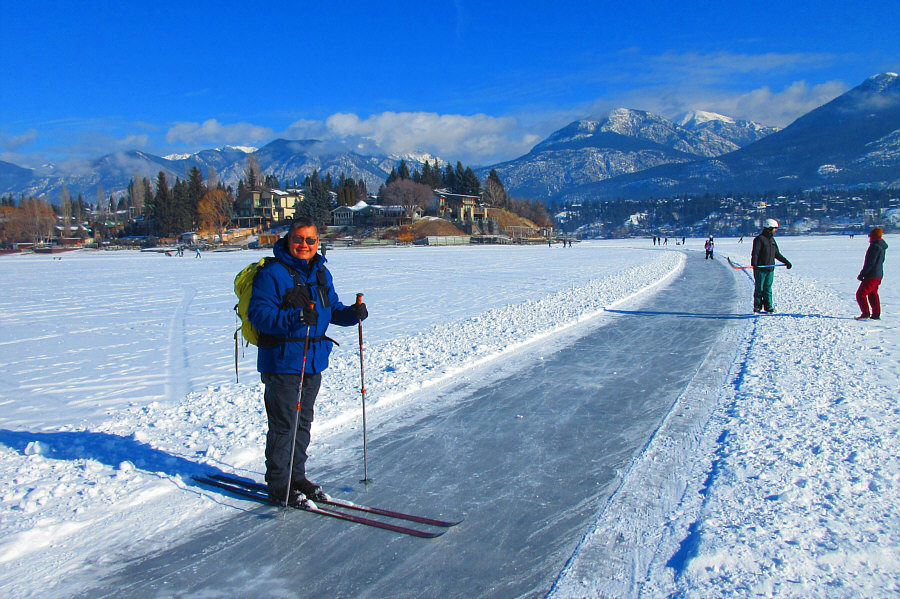 Too bad we forgot to bring our ice skates!