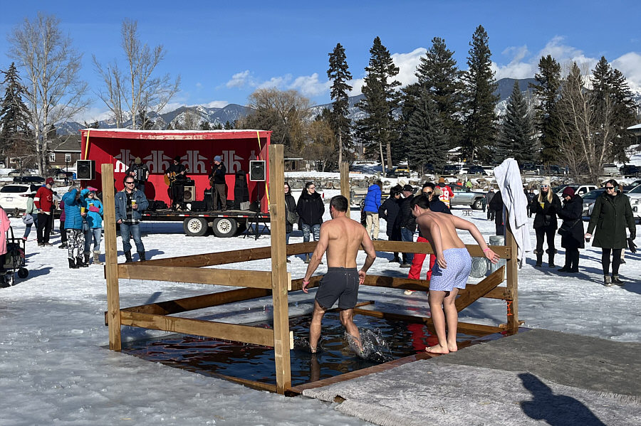 They picked a nice day for this!