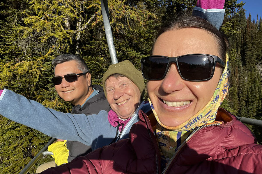 Like my new sunglasses?