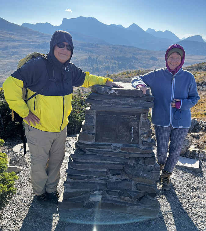 Tagged a summit already without breaking a sweat!