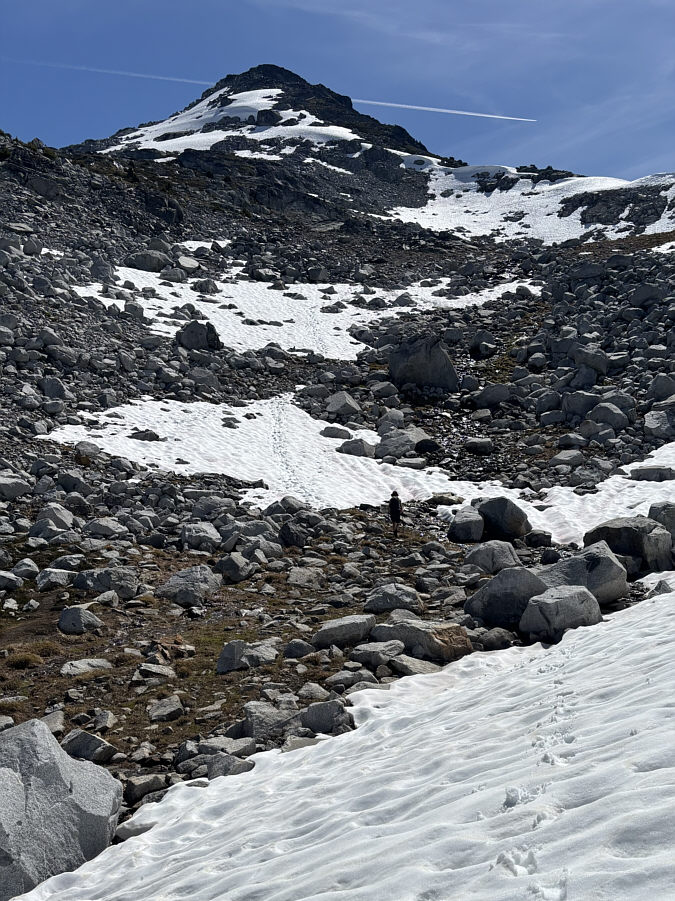 Helps break up the climb into digestible sections!