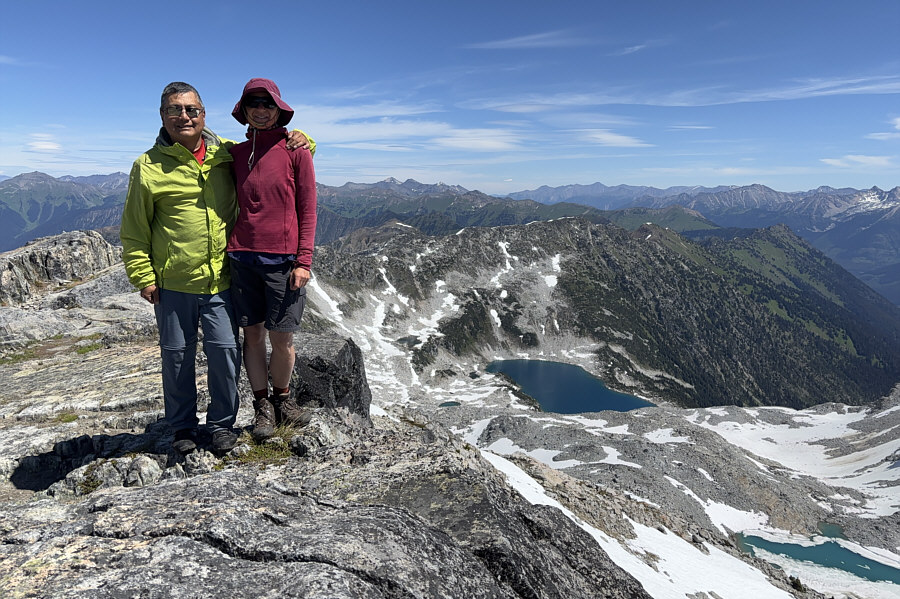 Possibly the most scenic summit of the year for us!