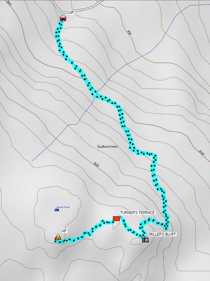 Felt like we bagged three summits on this trip!