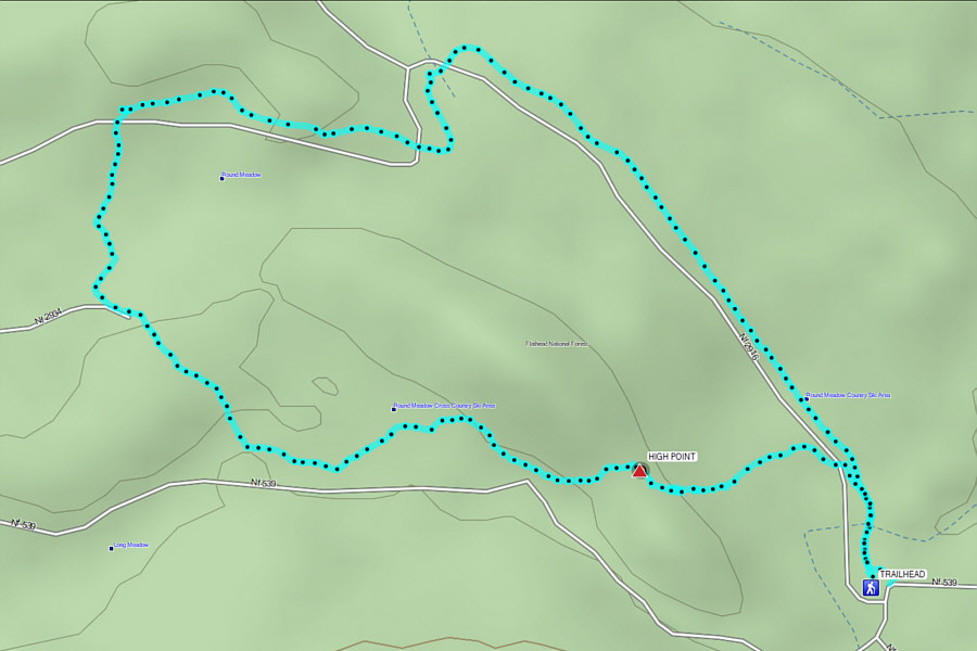 Nice and easy lap...except for that one hill!