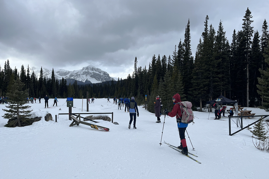 We ran into Simon Rolland and Leslie Pryslak!