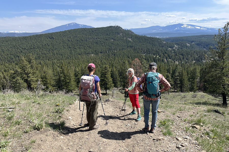 Sorry, Angie. That's NOT an old ski resort on Cranbrook Mountain!