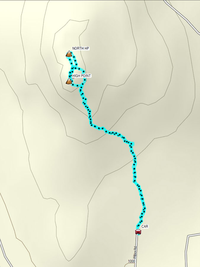The round-trip hike only takes about an hour or less, but why rush?