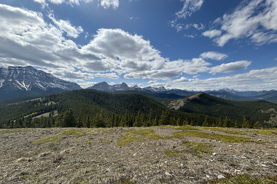 Ironically, this lower hill (HP3) had the best panoramic views of all.