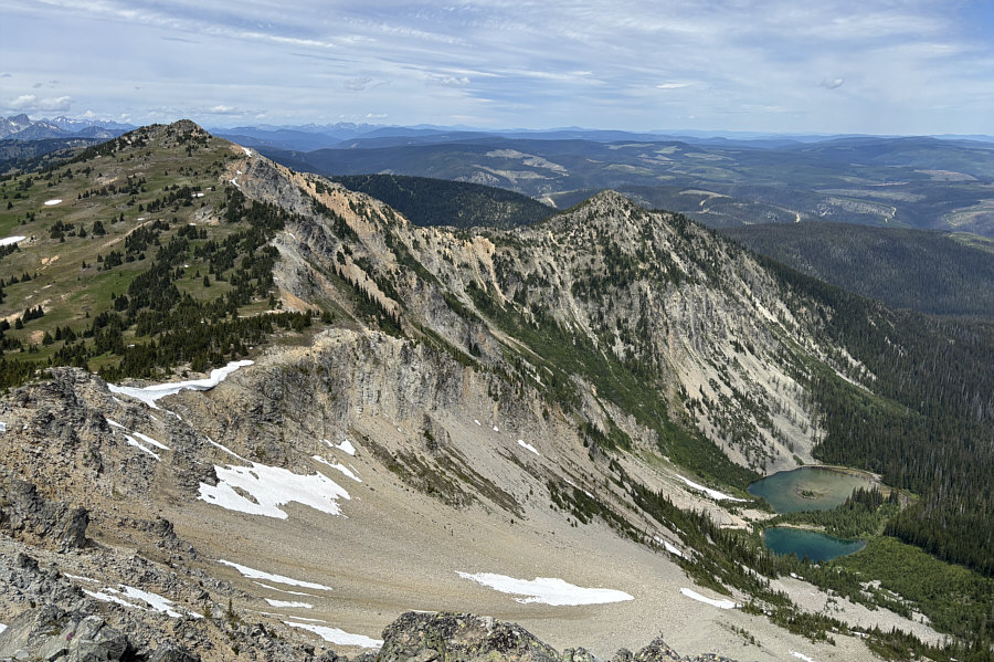 The tarns are probably seldom visited.