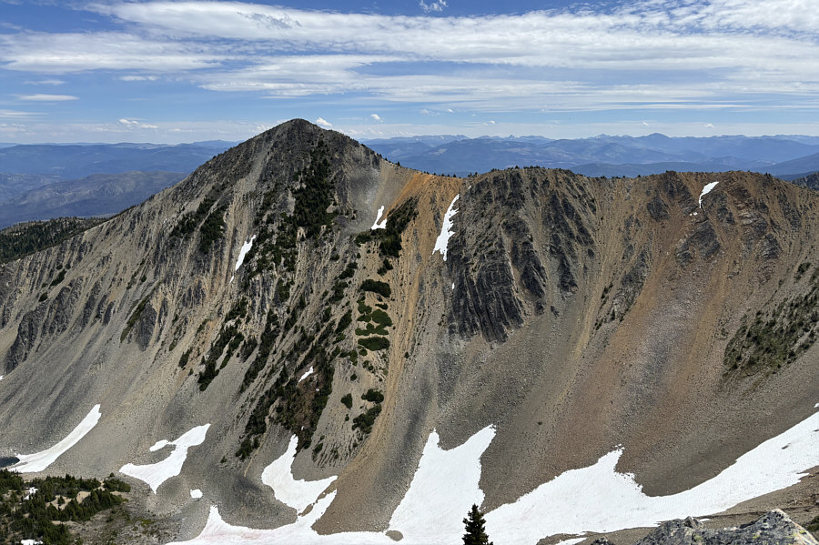 It's actually quite a beautiful peak from this angle!