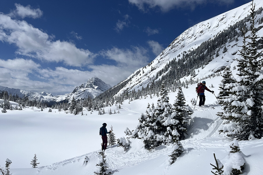 Sadly, this was the end of the good skiing for the day!