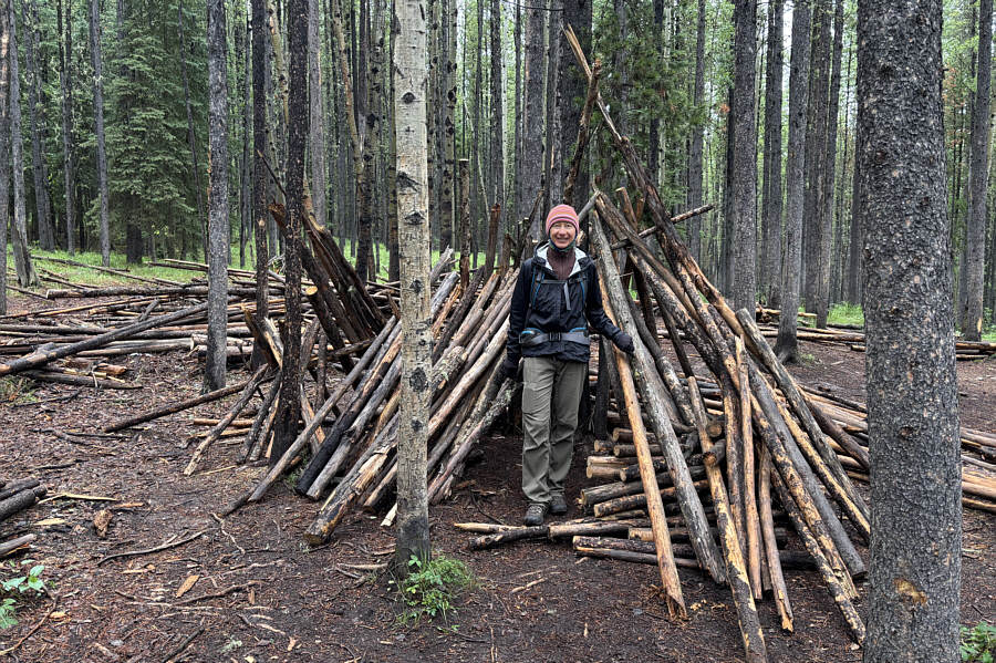 I guess this is allowed in K-Country. Let's go build our own private cottage somewhere around Trap Creek...