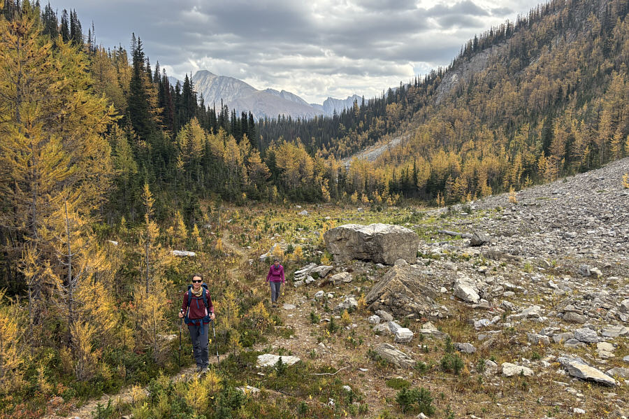 Most people stop at the lake and don't bother coming here; it's their loss!