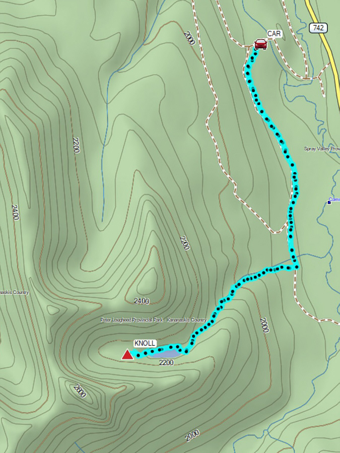 A deservedly popular hike especially during larch season.