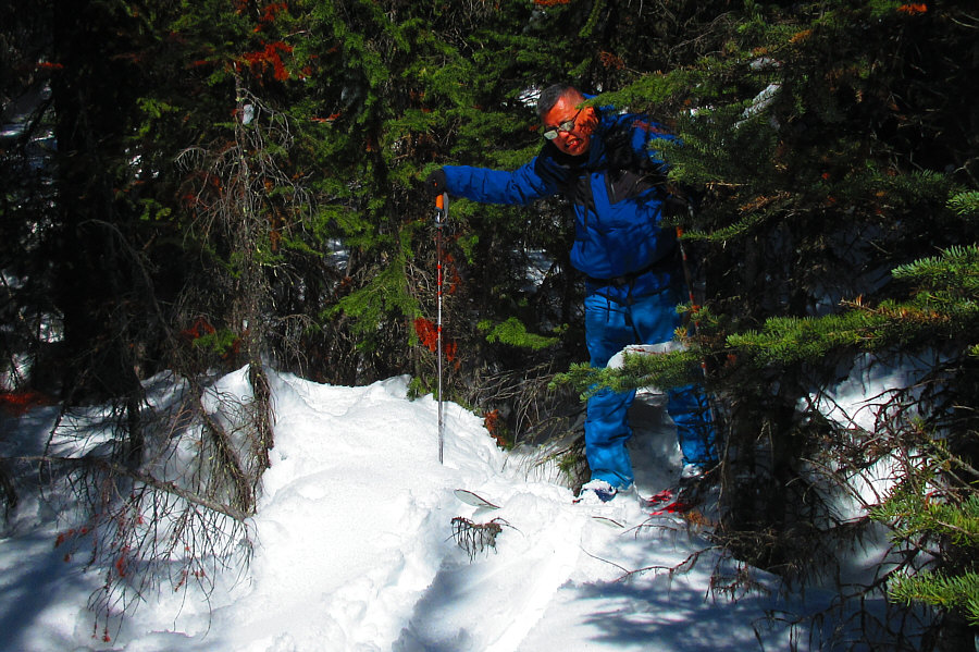 F**cking worst ski descent, ever!