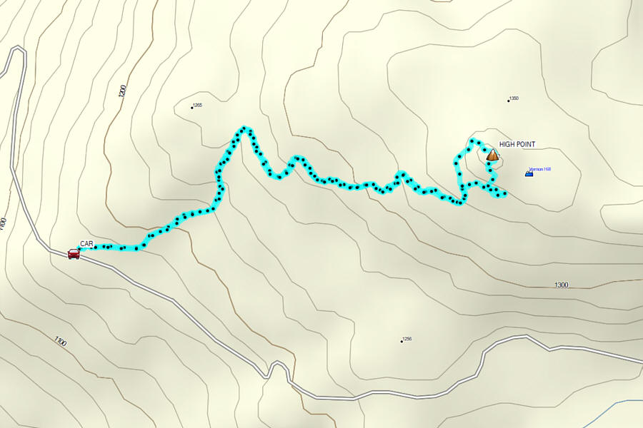 Not destined to be a classic, but I'm surprised it's not yet listed on peakbagger.com!