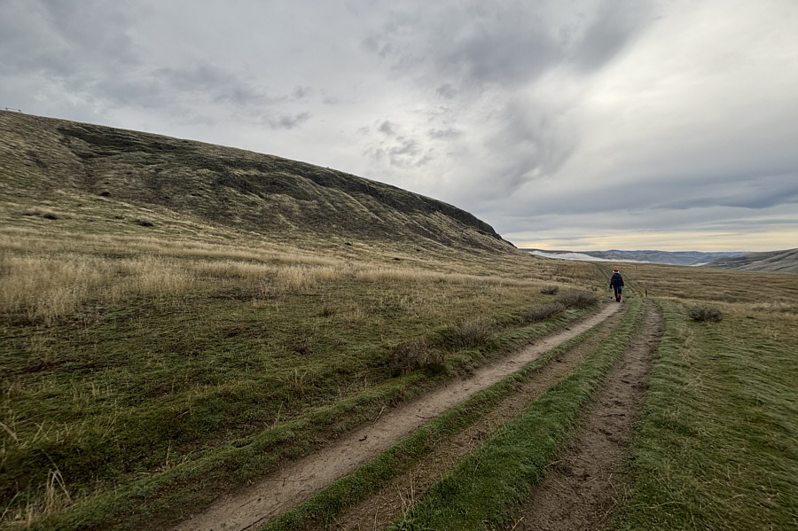 Looks impressive for such a lowly ridge!