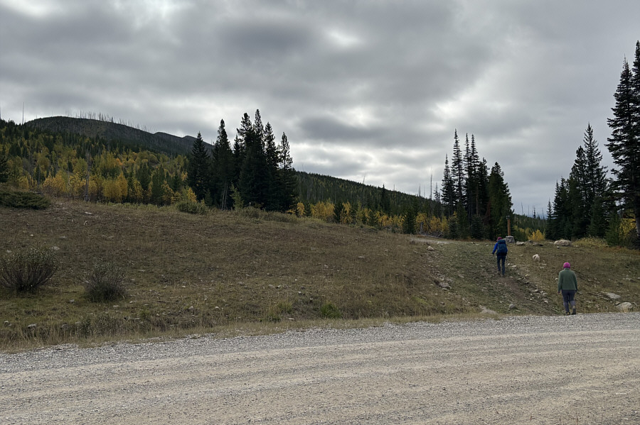 Route-finding can be confusing here with numerous ATV tracks going every which way!