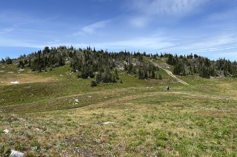 We should've saved this mountain for a winter ski ascent!