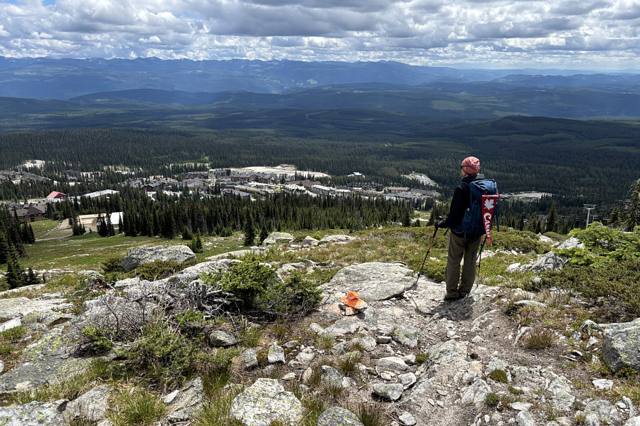 Counter-clockwise is the best direction for the loop hike!