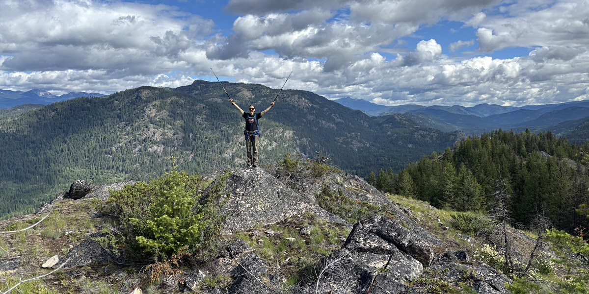 It's nearly as high as the true high point!