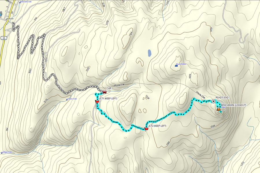 Either by walking or driving, the peak is a worthwhile objective.